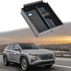 Car Center Console Armrest Storage Box For Hyundai Tucson -2024 Gas Limited Gas SE/SEL/XRT Plug-in Hybrid All Trims
