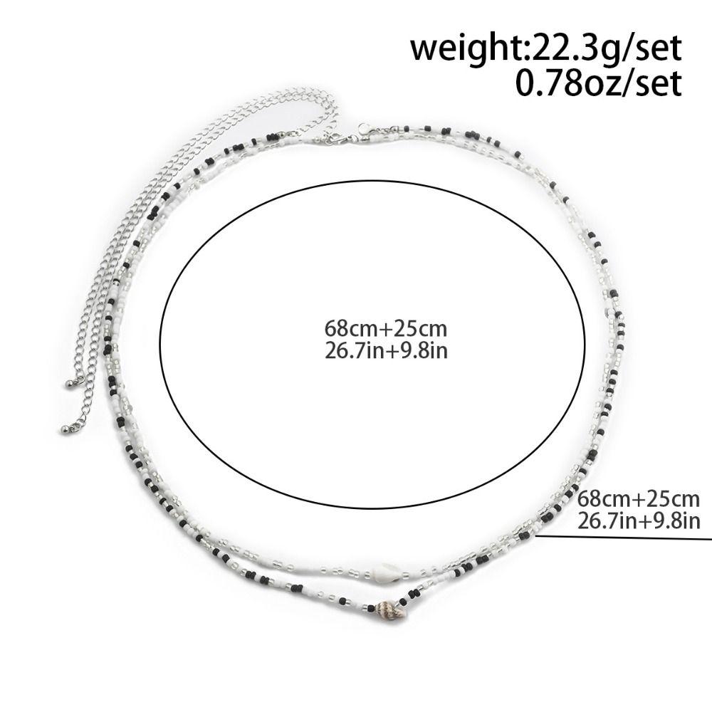 Colorful Belly Chain Body Jewelry Body Chain Jewelry Vintage Rice Bead Waist Chain  Women