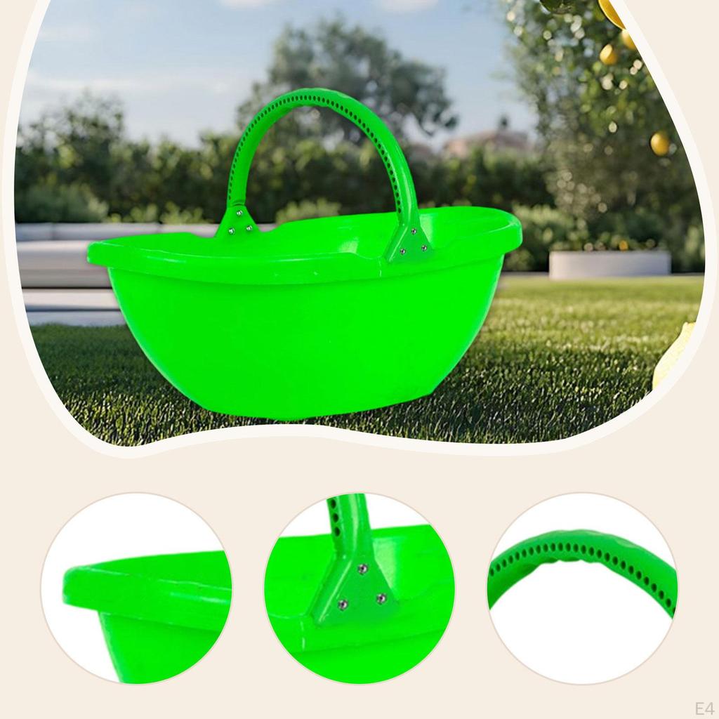 Picking Basket Storage for Fruits and Vegetables Large Container Harvesting Gardening