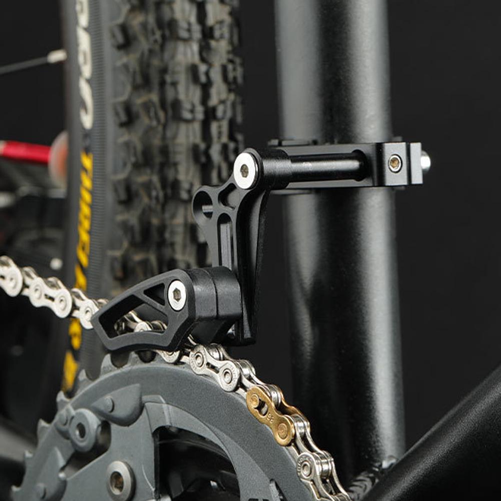 Bike Chain Guide MTB 1X System ISCG 03 ISCG 05 BB Post Mount CNC Machined Anodized 1 Speed Single Plate Wide Narrow Gear Guider