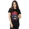 AC/DC Womens/Ladies In Rock We Trust Album Cover Cotton Boyfriend T-Shirt