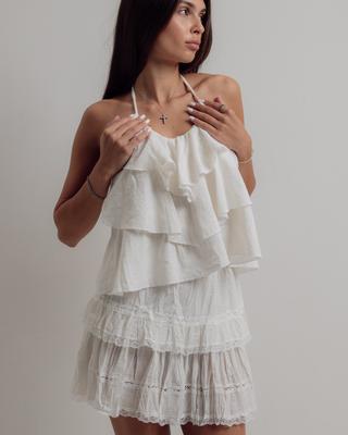 Topy na šnúrky Nisan 2188 S mliečny