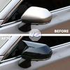 For Toyota Camry 2018- Car Rearview Side Mirror Cover Wing Cap Exterior Door Rear View Case Trim Carbon Fiber Housing Shell