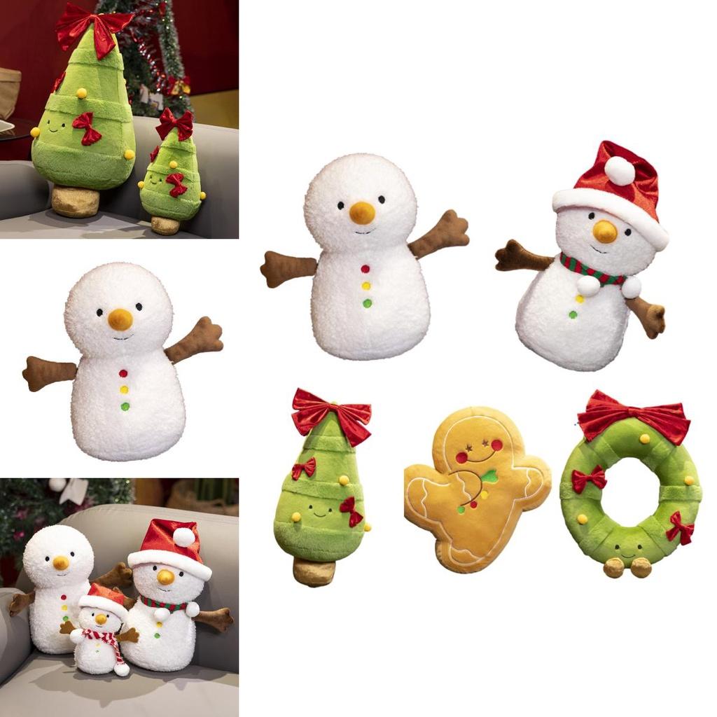 Weihnachts-Lebkuchenmann-Plüschtier, niedlich und weich, 15 cm hoch