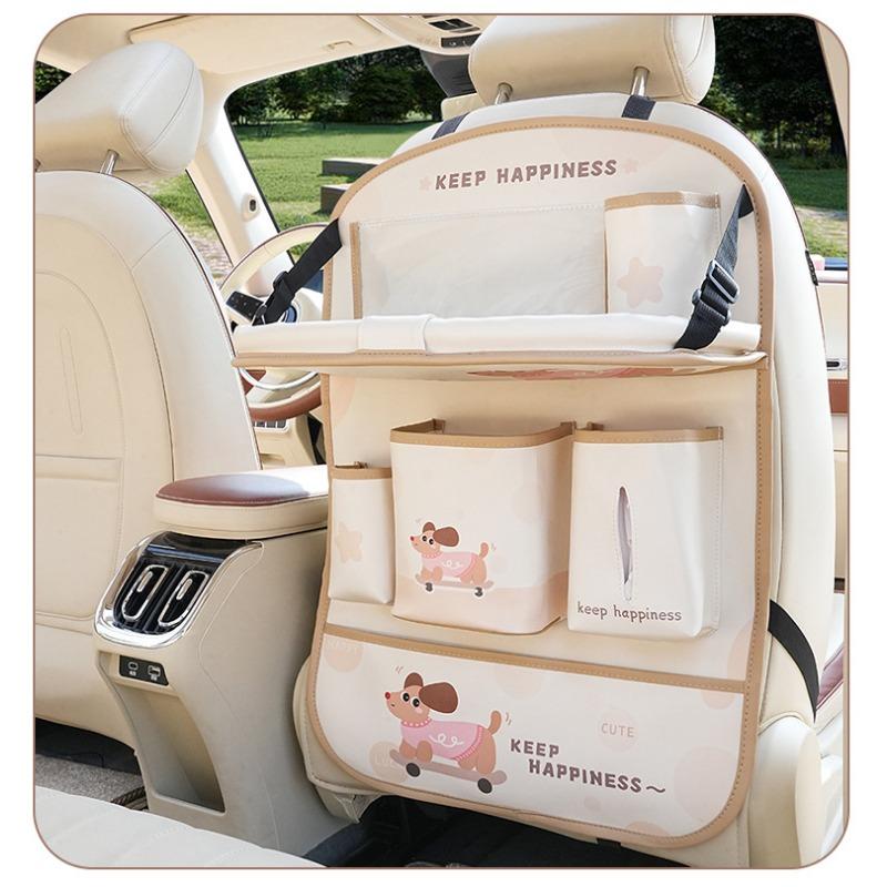 Multifunctional Cartoon Vehicle Back Seat Hanging Storage Bag Organizer
