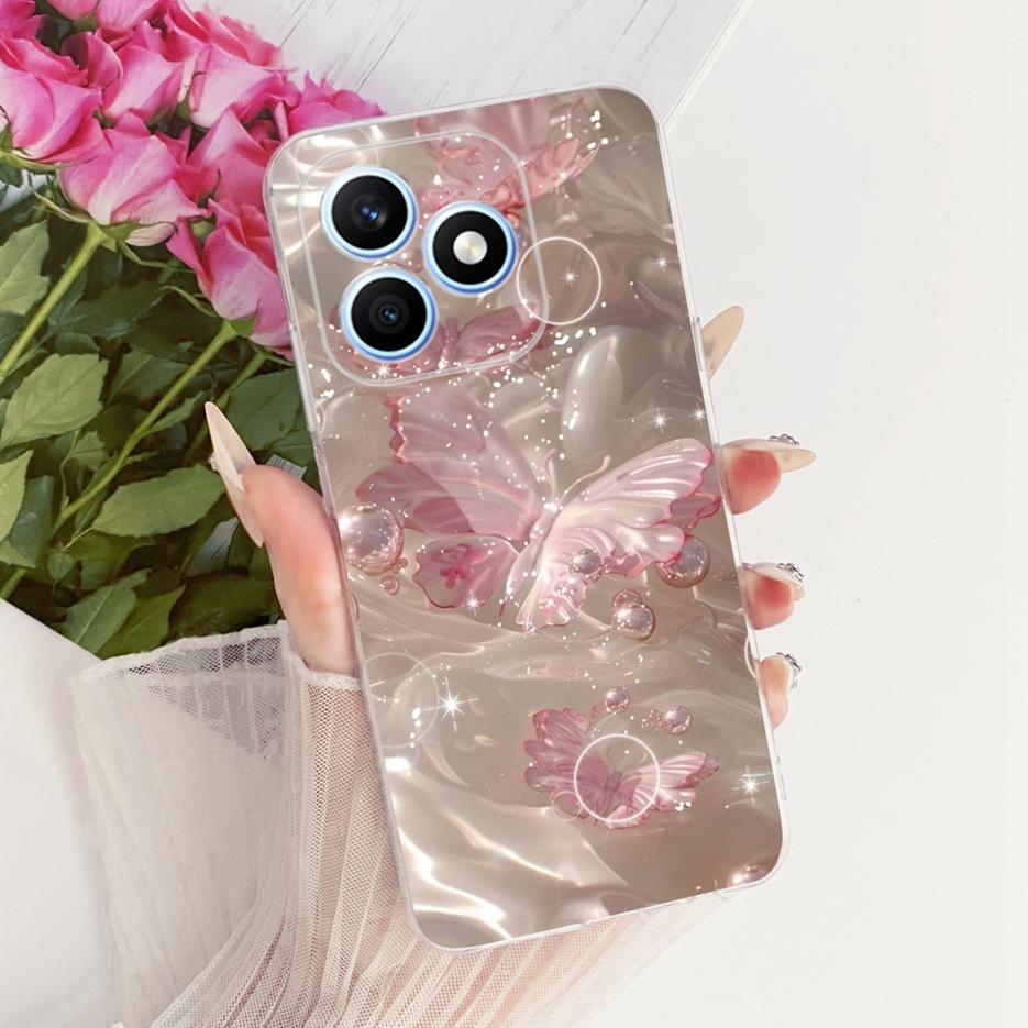 For Honor X8d 4G Case Cool Fashion Painted Cover 6.77'' Soft Silicone Phone Case For Honor X8d X 8d HonorX8d 4G Back Cover Coque