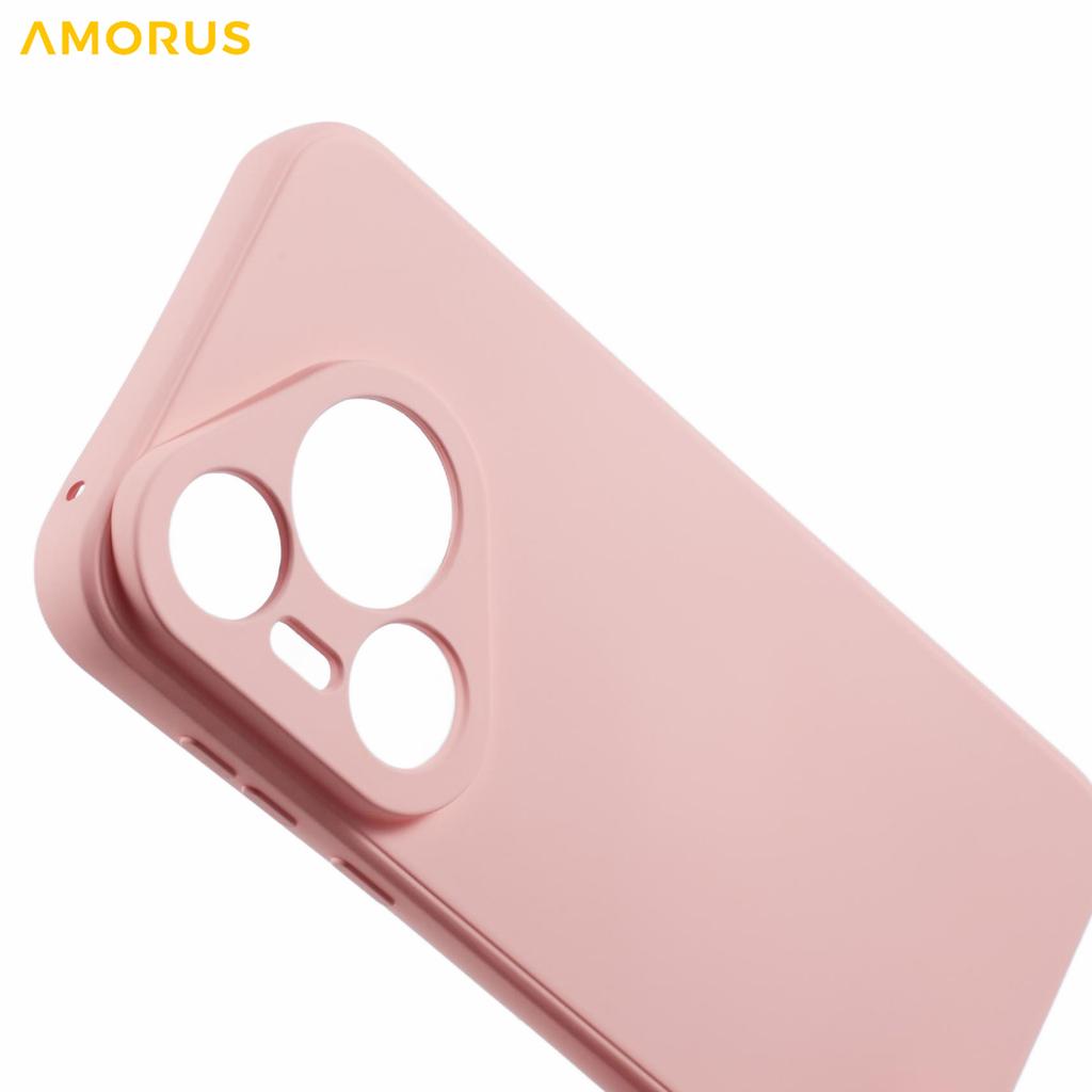 For Huawei Pura 70 Case Precise Cutouts TPU Fiber Lining Shockproof Phone Cover