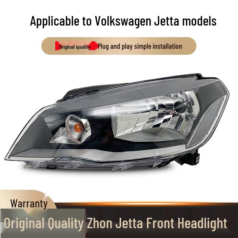 Durable Headlight Assembly for Volkswagen Jetta, Fits Models 13-15