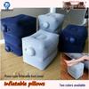 Flocking Press-to-Inflate Travel Footrest: Adjustable Universal Car & Plane Leg Rest