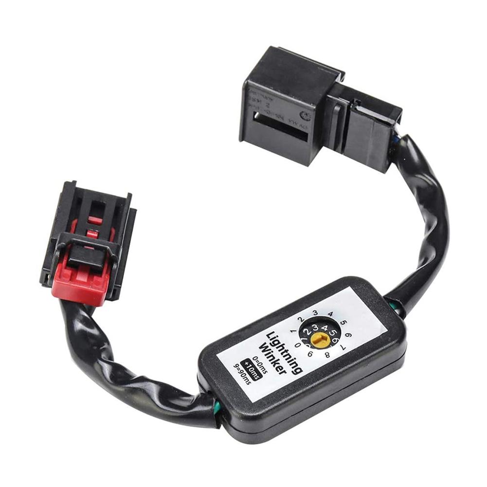 2Pcs Dynamic Turn Signal Indicator LED Taillight Add-On Module Cable Harness For Golf 7 2012 - 2018 with LED Tail Light For AU1