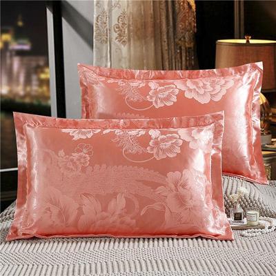 2PCS European-Style Luxury Jacquard Envelope Pillowcase 48x74cm Adult Pillowcase Pillowcase Decorative Satin Pillowcase