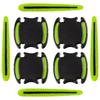 4/8 Pcs EGP Car Door Bowl Sticker Anti Scratch Door Handle Warning Reflective Door Handle Paint Scratch Soft Adhesive Film