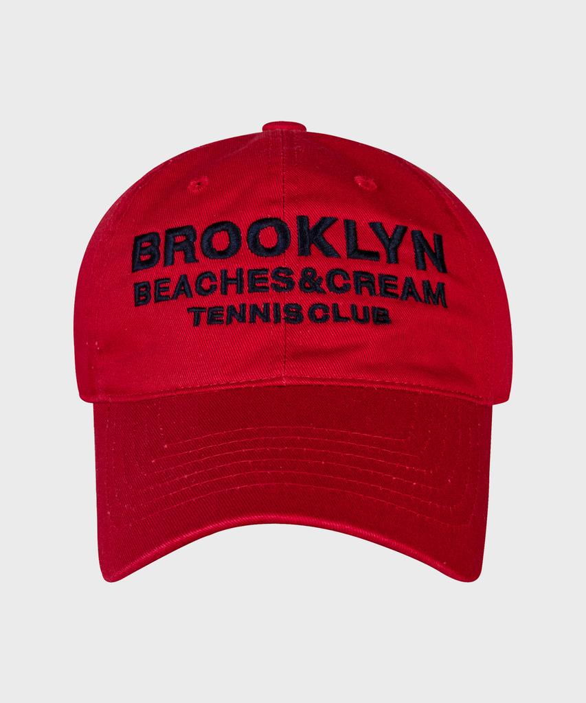 Bichiseuaenkeulim Brooklyn Tennis Club Ball Cap-Red