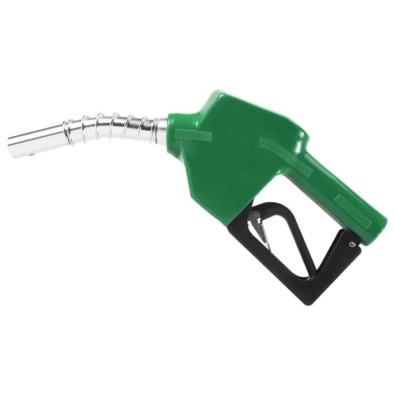 Garage Gas Station Fuel Nozzle Auto Shut Off Gasoline Diesel Refueling Gun Premium Aluminum Alloy Leak Proof Fueling Tool