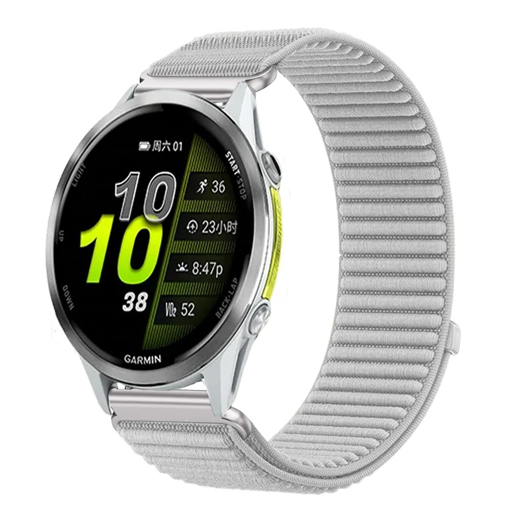 18/20mm 22mm Wave Nylon Strap For Garmin Forerunner 970 570 965 955 165 265/Venu 4/3 Bracelet Band For Garmin Active 6 5 Correa