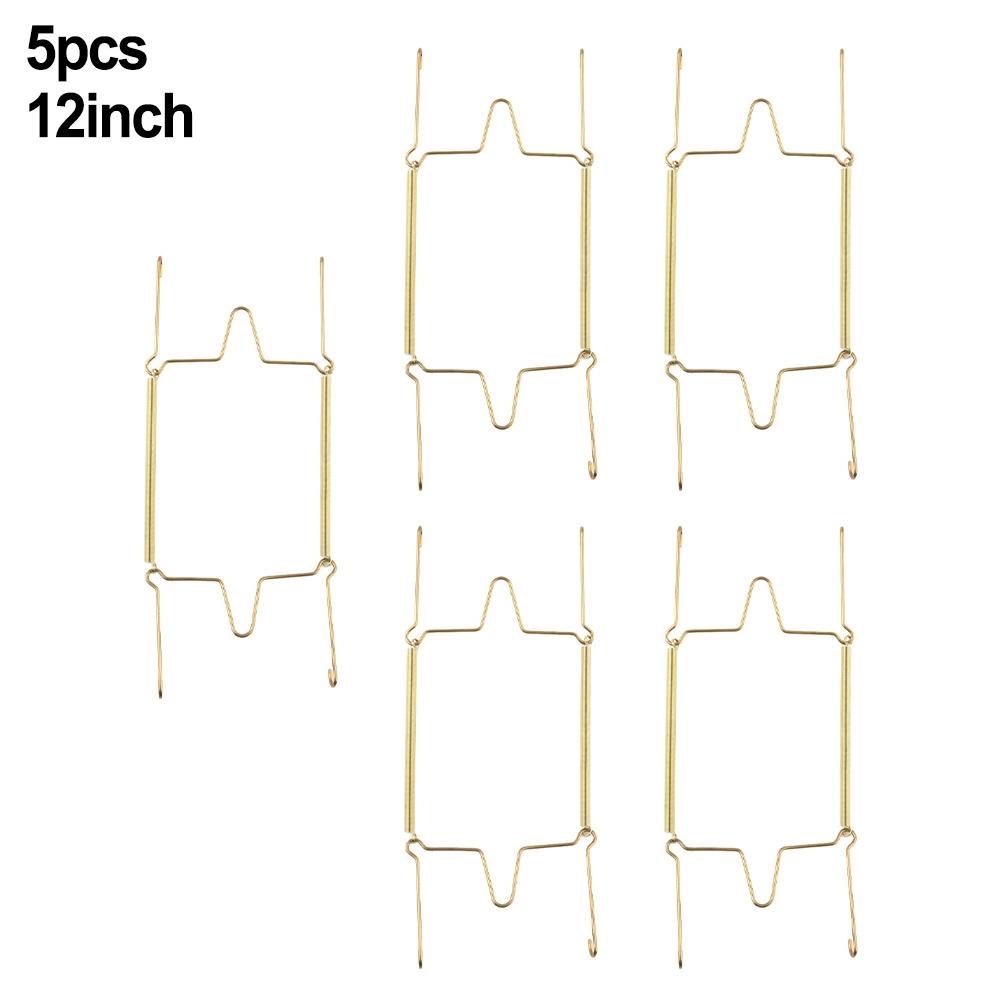 Sturdy Wall Display Invisible Dish Hanger Adjustable Plate Holder Set of 1/5
