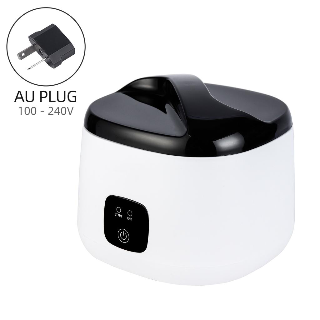 Elektrisk neglelakkbløtebolle Damp 5-fingers innerliner Neglelakkfjerningsmaskin Steamer Oppvarming UV Gel Fjerner Bløtlegg