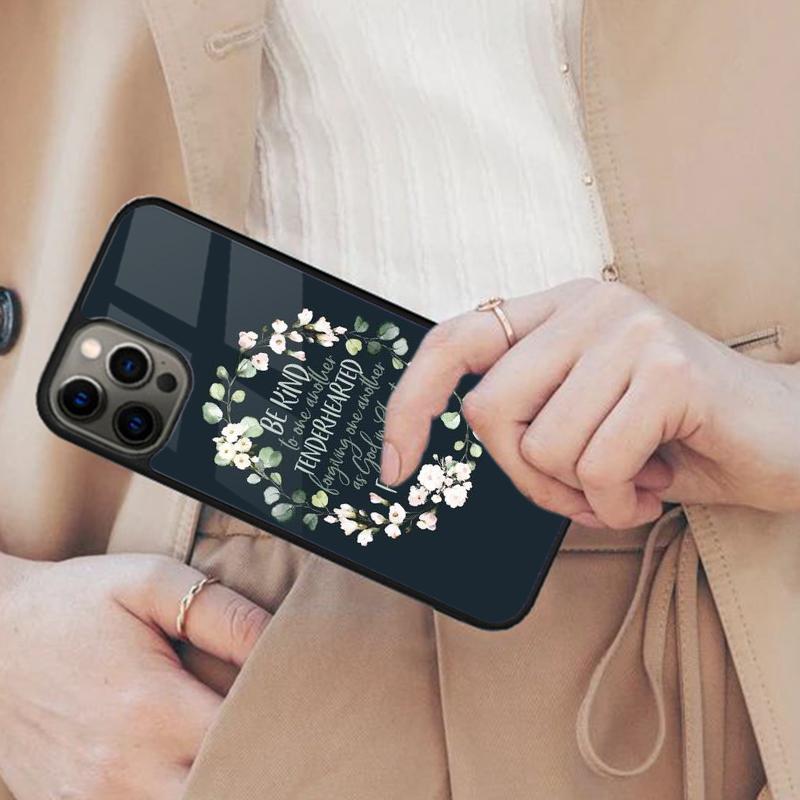 Christlicher Bibelvers Jesus Kreuz Religion Magnetische Handyhülle Für iPhone 17 Air 16 14 13 12 Pro Max 15 Plus MagSafe Hülle