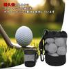 PAVIKE Golfball-Aufbewahrungstasche für 20 Golfbälle, Golfballetui, Golfballtasche, Golfnetztasche, Golfzubehör, schnelltrocknend, große Kapazität für
