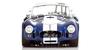 Kyosho Original 1/18 Scale Shelby Cobra 427S/C (Blue/White Stripes) Finished Model KS08048BLMW