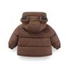 Boys' 2025 Cartoon Fleece-Lined Winter Jacket - Korean Style Thickened Cotton Down Coat for Kids