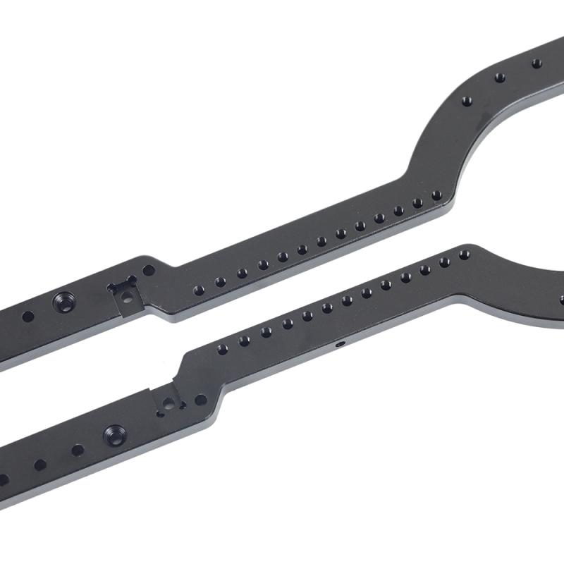 1 Pereche Șasiu Oțel 6x6 Șine Cadru pentru Axial SCX10 90046 90047 1/10 Rc Crawler