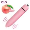 10 Speed ​​Bullet Vibrator Dildo Vibrators AV Stick G-punkt Klitoris Stimulator Mini Sexleketøy