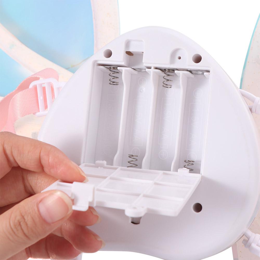 Creative LED Electric Butterfly Wings with Light Music Glowing Electric Fairy Wings Birthday Gift