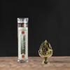 Retro Mini Hollow-Out Boshan Incense Burner - Creative Cloud Design for Office or Home Decor