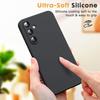 Protective Case - BOOLING - Samsung Galaxy A17 5G/4G - Flexible Slim Silicone Matte Effect Black