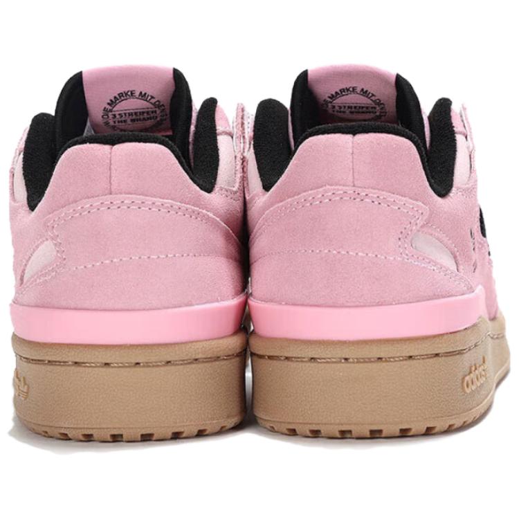 Adidas Originals Forum Low Leichte Bequeme Rutschfeste Langlebige Low-Top Skate-Schuhe Herren Sneaker Pink JH6287