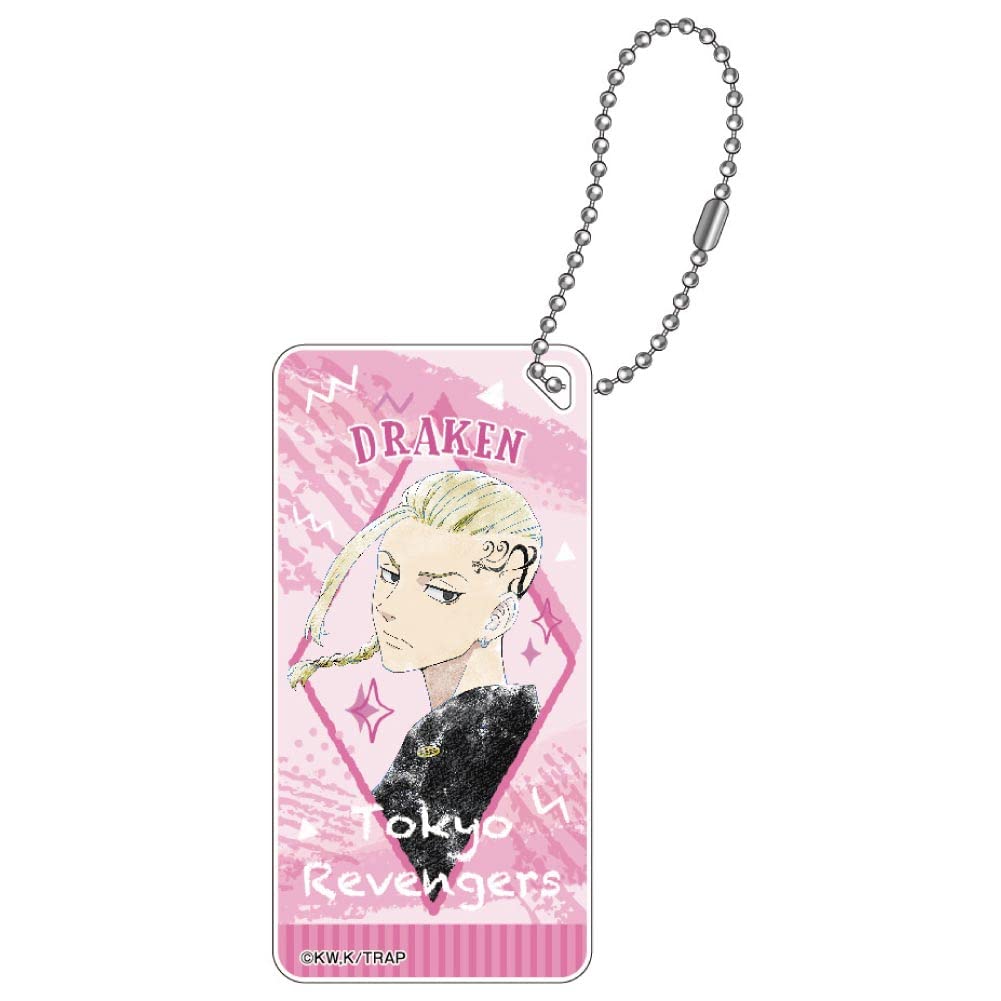

Tokyo Revengers KV3 Pastel Crayon Art Domiterior Брелок Draken