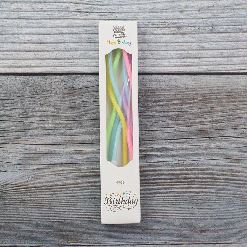 

Birthday Candles Rainbow Candle Curve Candle Birthday Cake Candle Pencil Candle Color Candle A15 Rainbow Candle