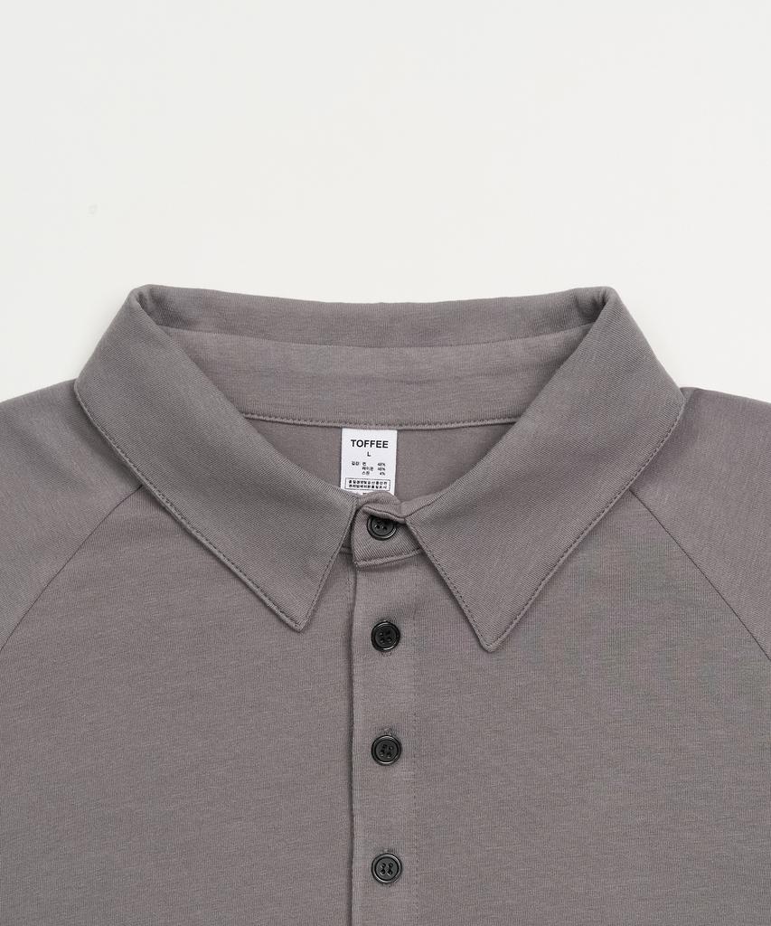 TOFFEE Vtg Polo Shirt (Grey)
