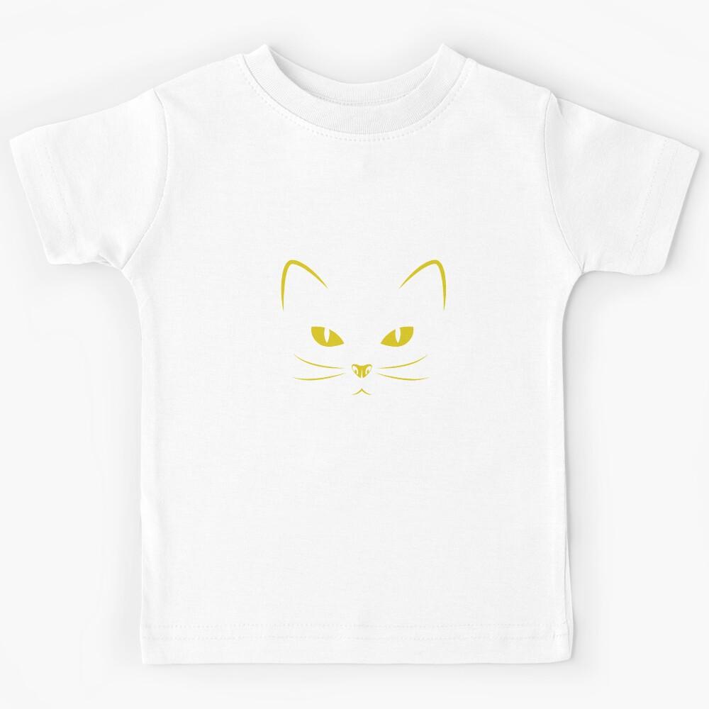 Black Cat Kids T-Shirt 110