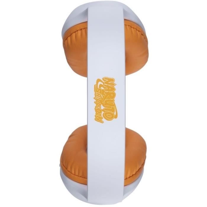 Casque Bluetooth - KONIX - Naruto - Autonomie 30 heures - Design Naruto - Sans fil