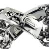 Bracelet Stainless Steel Accessory Floral Cross Dagger Dbr02 [D.E.E.D] Men's &