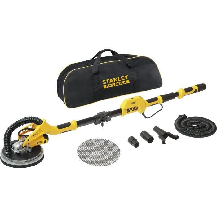 Ponceuse télescopique filaire girafe - 750w - stanley fatmax - sfmee500s-qs - abrasif ø225mm