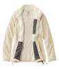 LL Bean Mountain Classic Windproof Fleece US Size 1000024265 Women's Jacket, Fit, Petite, S, Natural/Bone, Multicolor,