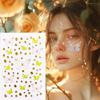 3D Strass Gezichtstattoo Stickers Voor Festival Glitter Make-up Sieraden Sticker Op Gezicht Kristallen Edelstenen Juwelen Diamanten Decoratie