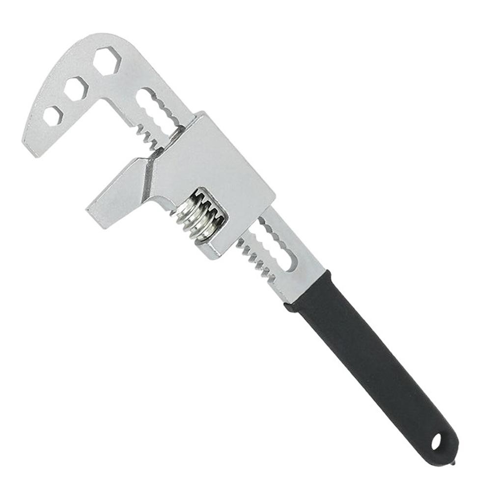 F Type Large Opening Manual Spanner Wrench Adjustable Hand Wrench Multifunction Spanner Plumbing Wrench
