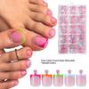 Matte Square 150PCS Toe Nail Tips for Durable and Stylish DIY Pedicures
