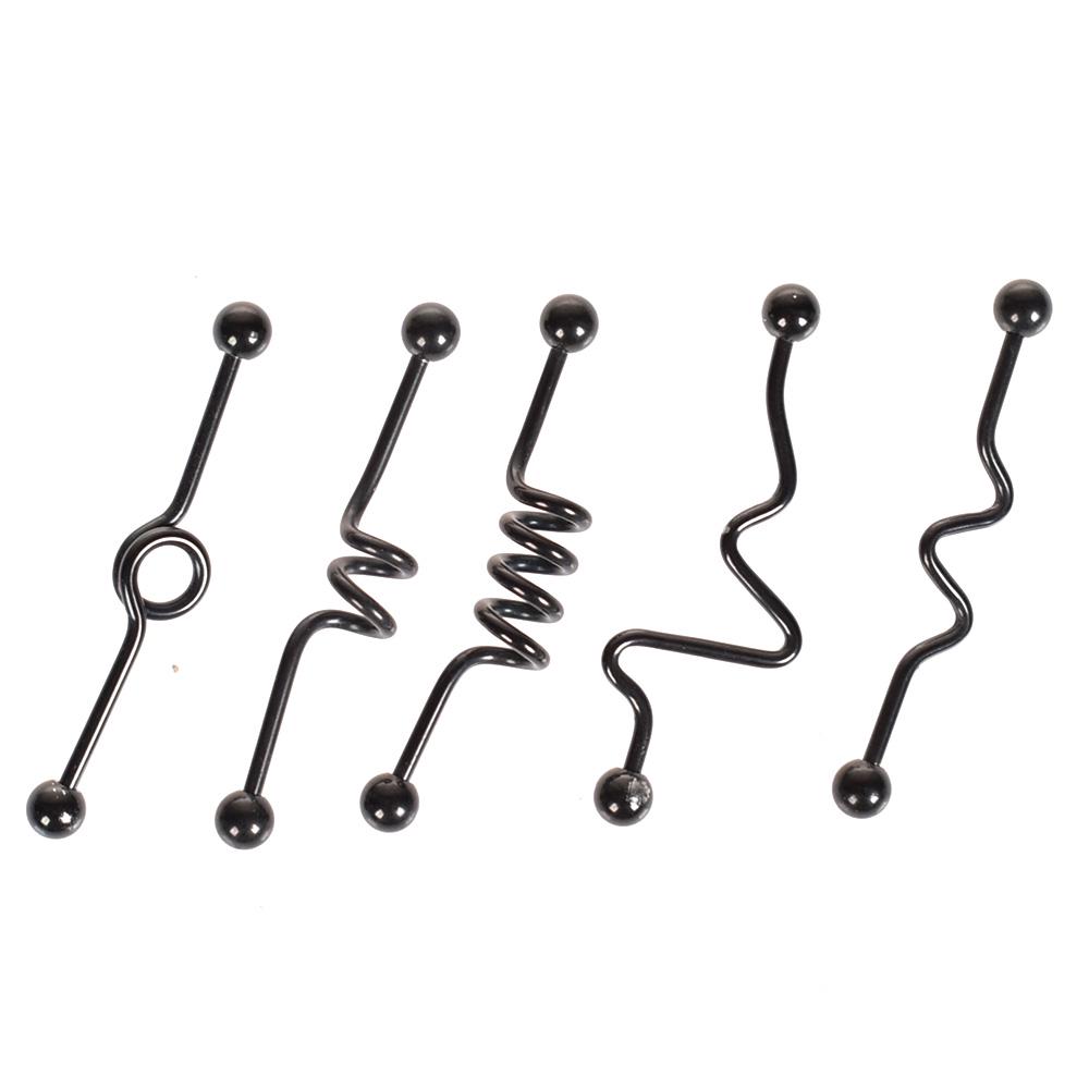 14g 1.6mm Körper Piercing Instrument+Edelstahl Zungen Brustwarzen Piercing Set 14g 1.6mm Körper Piercing Instrument+Edelstahl Zungen Brustwarzen Piercing Set