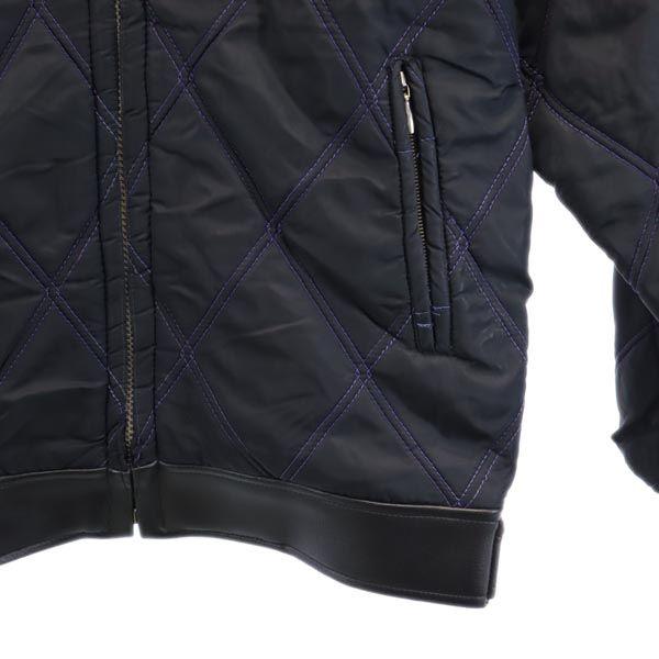 EMPIRE Long sleeve Quilted jacket M black Blouson Men's Used