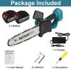 3000W Electric Chainsaw Bracket Cordless Chain Saw 10inch Wood Cutter Cutting Machine Woodworking Tools With 588VF Battery