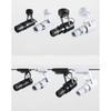 Theater Stage Zoom Spotlights, LED Focus Logo Projector Track Lights,Industrial Gobo Lights for Company Restaurant Store Wedding
