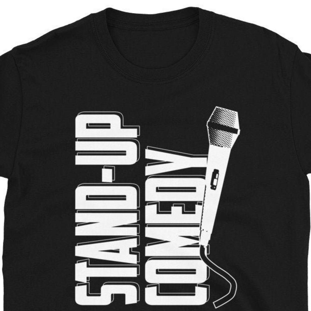 26 Stand Up Comedy Gift T-Shirt – Comedian Mic Microphone Tee Unisex T-Shirt XXL