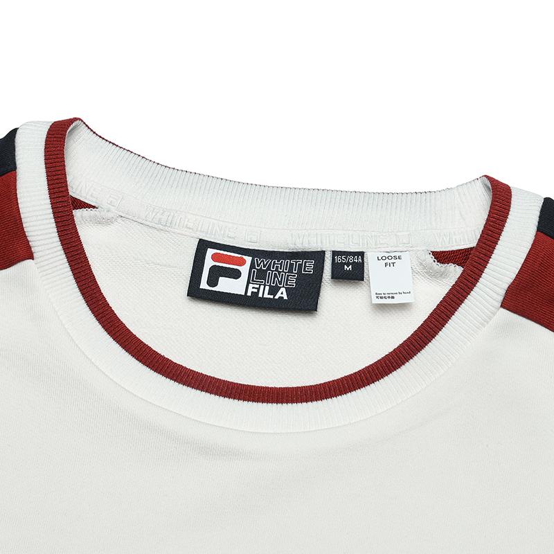 New FILA Sweatshirt Women's Fresh Ivory F11W449208FIV