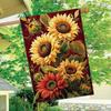 1pc Sunflower Summer Autumn Garden Flag_3 (1)- Garden Decoration Double S, Home Decoration, Yard Decoration, Outdoor Decoration, Lawn Decoration, Flag