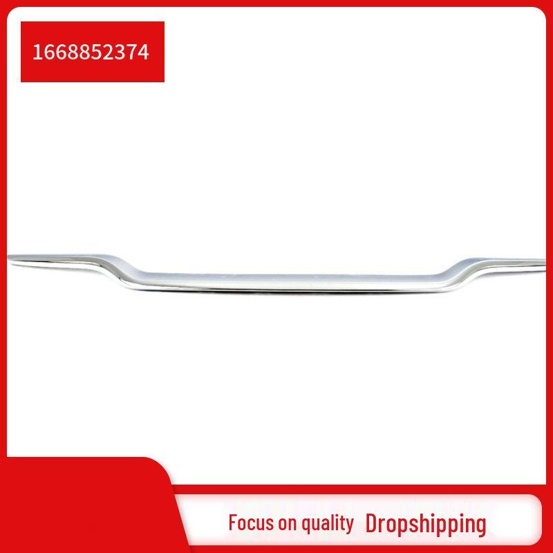 Chrome Rear Bumper Lower Bright Strip Trim for Mercedes-Benz GL350 W166